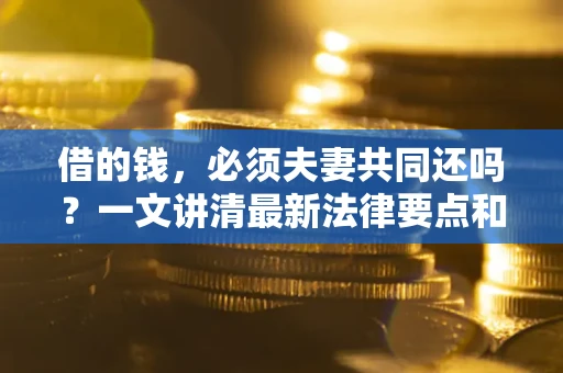 济南借的钱，必须夫妻共同还吗？一文讲清最新法律要点和避坑指南